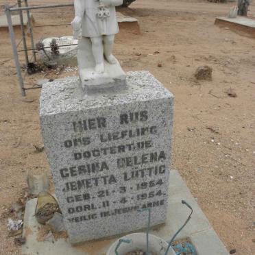 LUTTIG Gesina Helena Jenetta 1954-1954