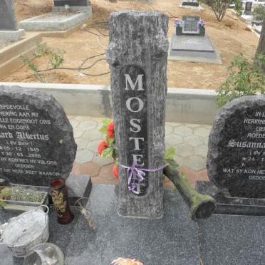 MOSTERT Eduard Albertus 1949-2008 &amp; Susanna Poppie 1952-