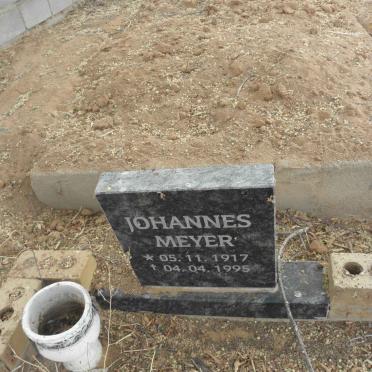 MEYER Johannes 1917-1995