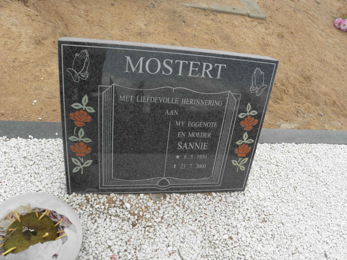 MOSTERT Sannie 1930-2000
