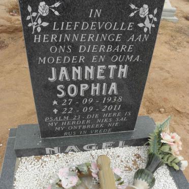 NAGEL Janneth Sophia 1938-2011