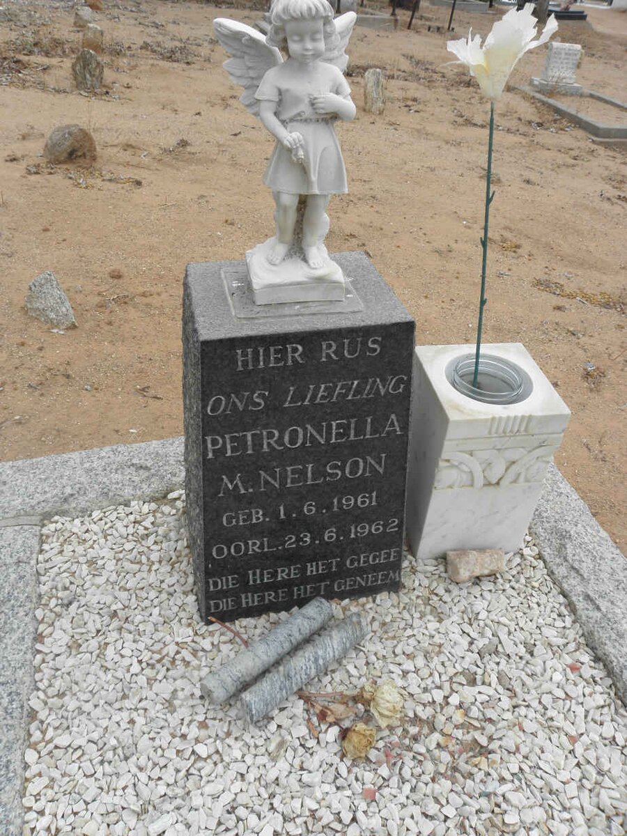 NELSON Petronella M. 1961-1962