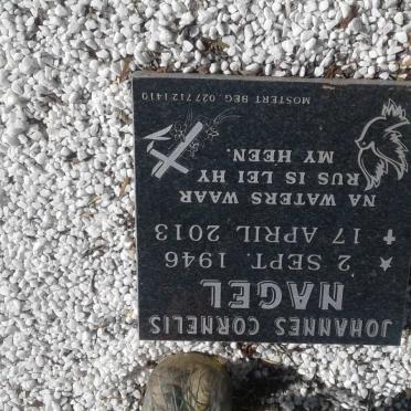 NAGEL Johannes Cornelis 1946-2013