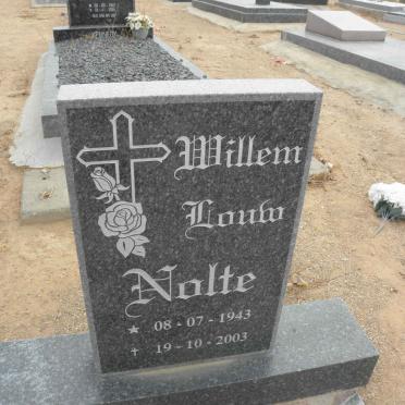 NOLTE Willem Louw 1943-2003
