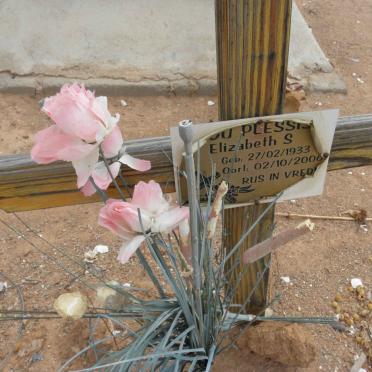 PLESSIS Elizabeth S., du 1933-2006