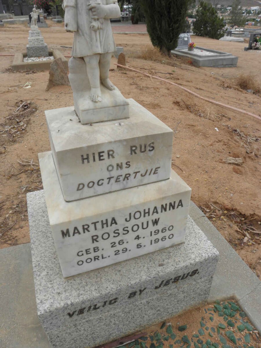 ROSSOUW Martha Johanna 1960-1960