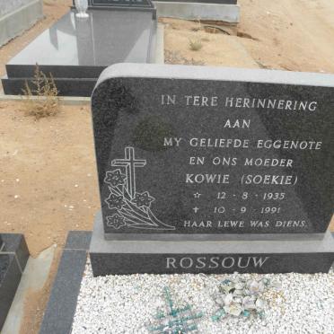 ROSSOUW Kowie 1935-1991