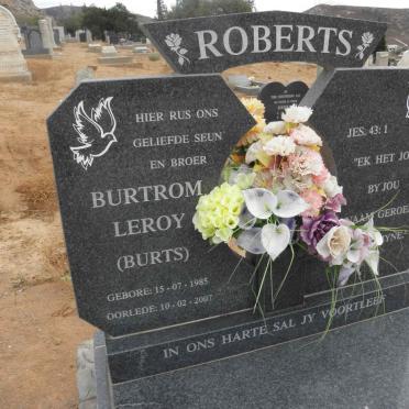 ROBERTS Burtrom Leroy 1985-2007