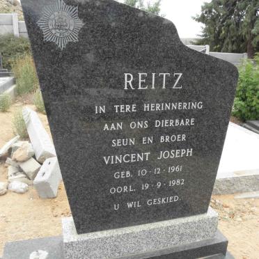 REITZ Vincent Joseph 1961-1982
