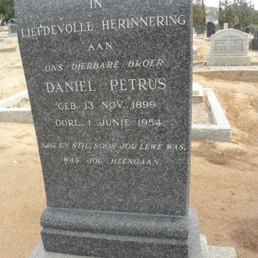 ROSSOUW Daniel Petrus 1899-1954