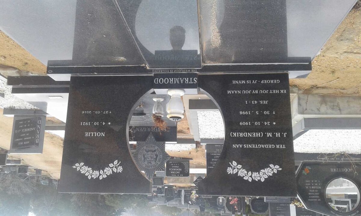 STRAMROOD J.H.M. Hendrik 1909-1998 &amp; Nollie 1921-2016