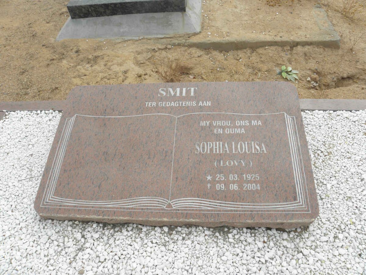 SMIT Sophia Louisa 1925-2004