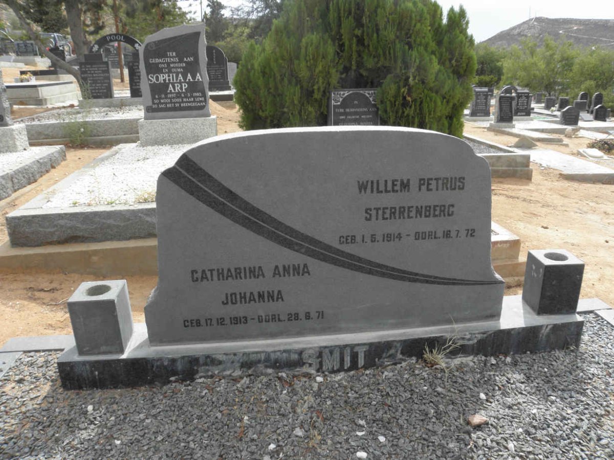 SMIT Willem Petrus Sterrenberg 1914-1972 &amp; Catharina Anna Johanna 1913-1971