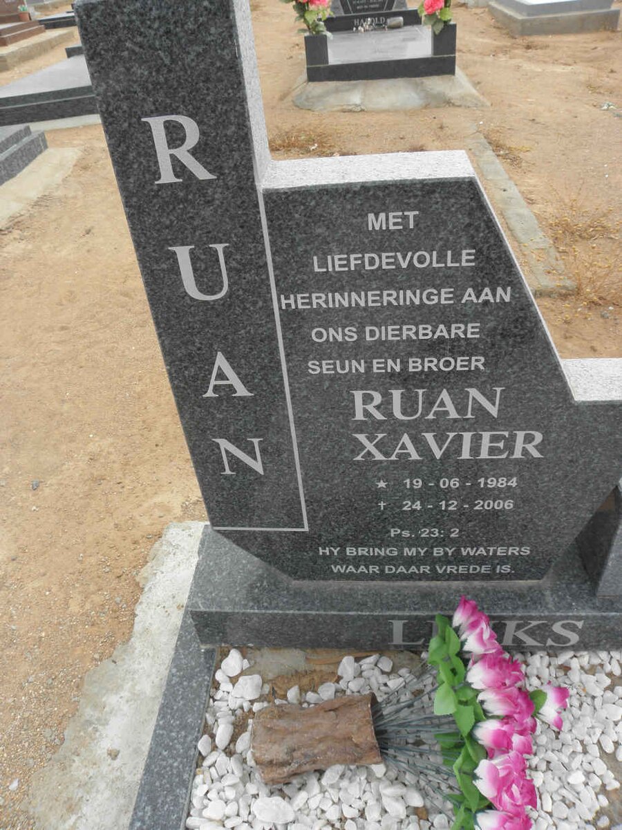 XAVIER Ruan 1984-2006