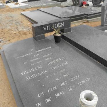 VILJOEN Wilhelm Andries Adriaan 1939-1987