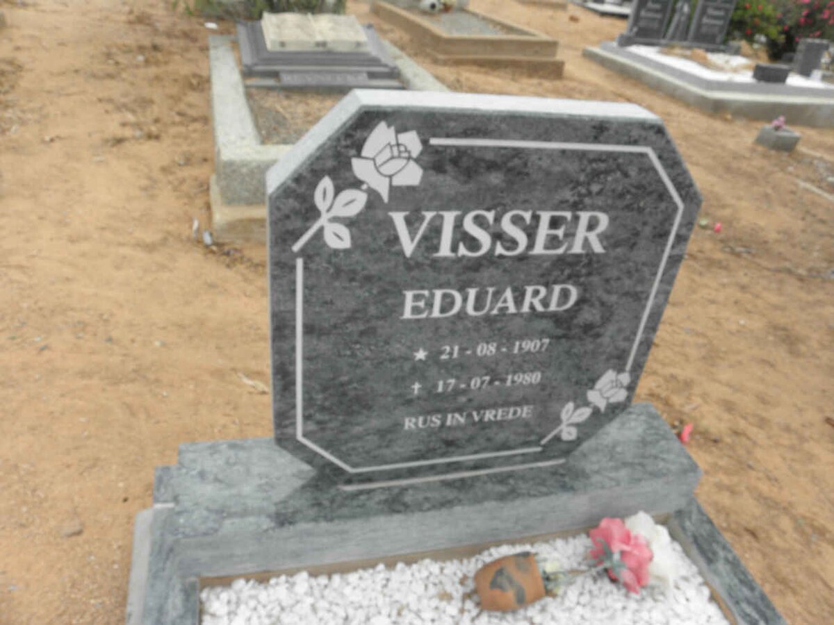 VISSER Eduard 1907-1980