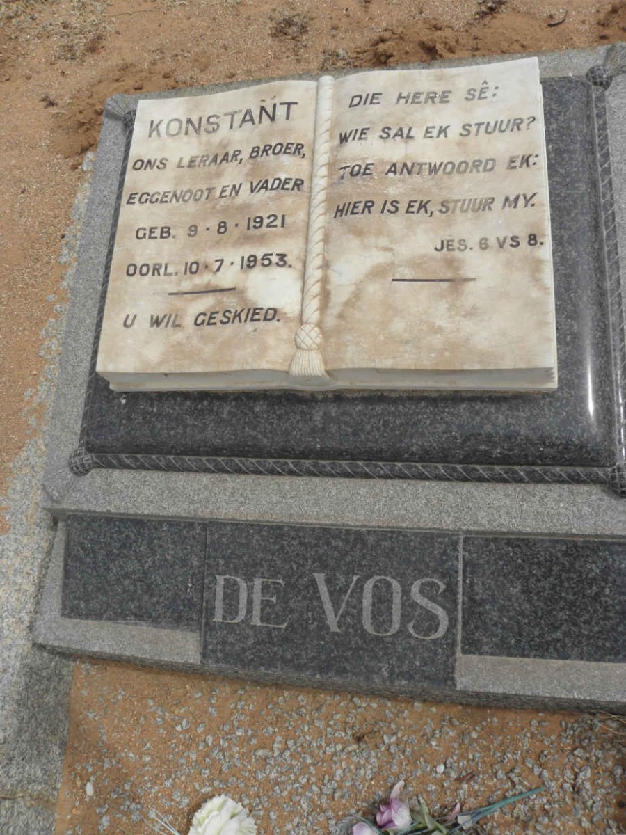 VOS Konstant, de 1921-1953