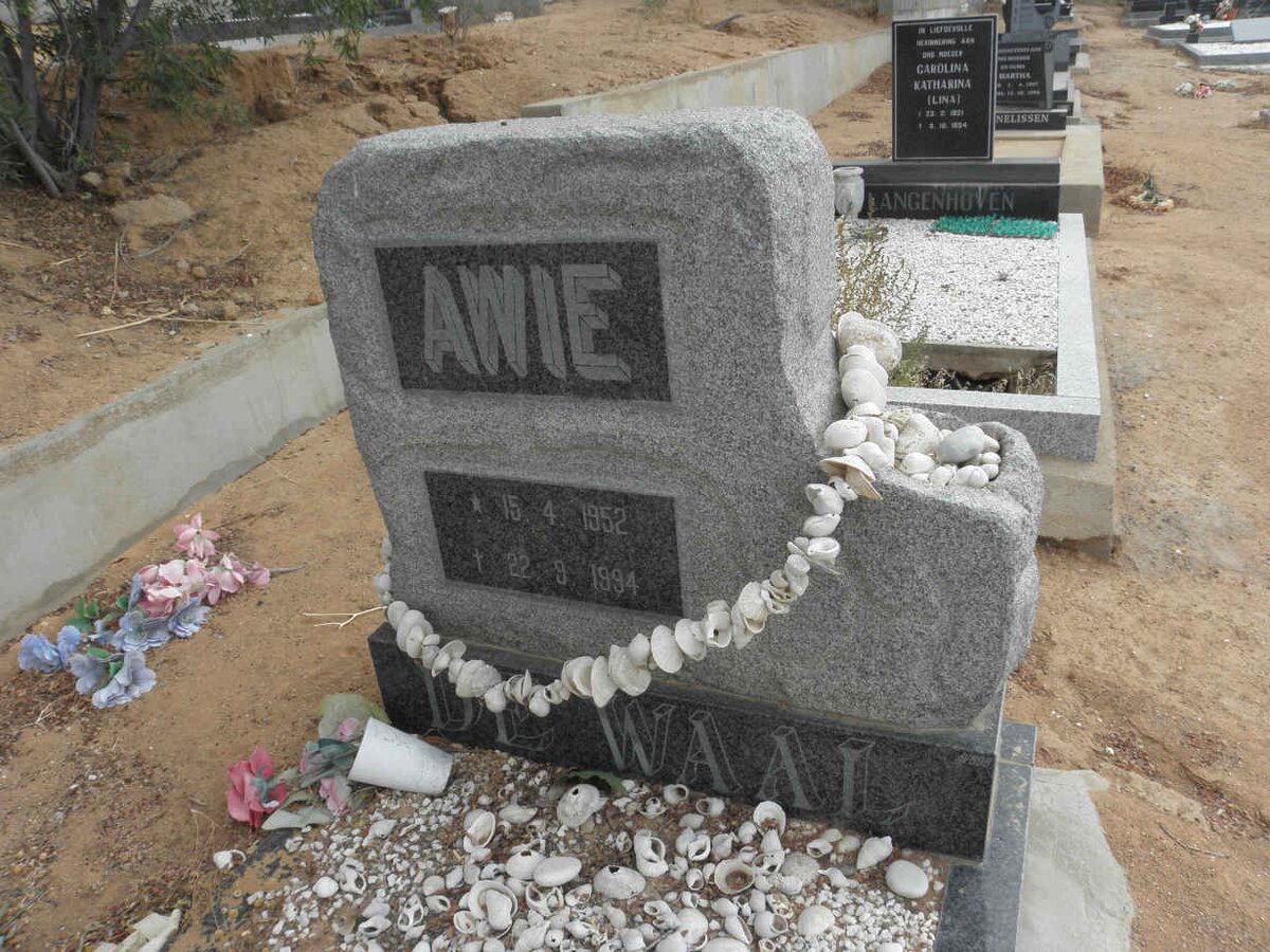 WAAL Awie, de 1952-1994