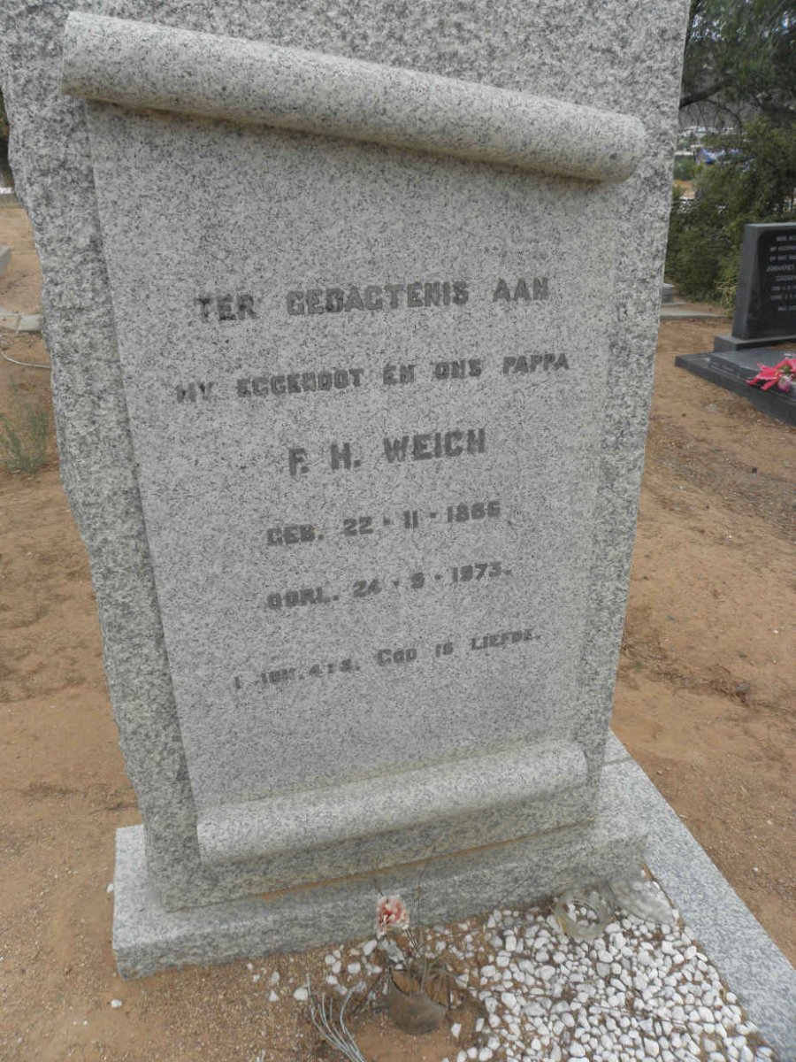WEICH F.H. 1885-1973