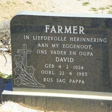 FARMER David 1924-1985