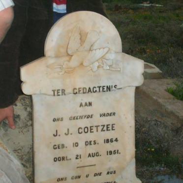 COETZEE J.J. 1864-1951