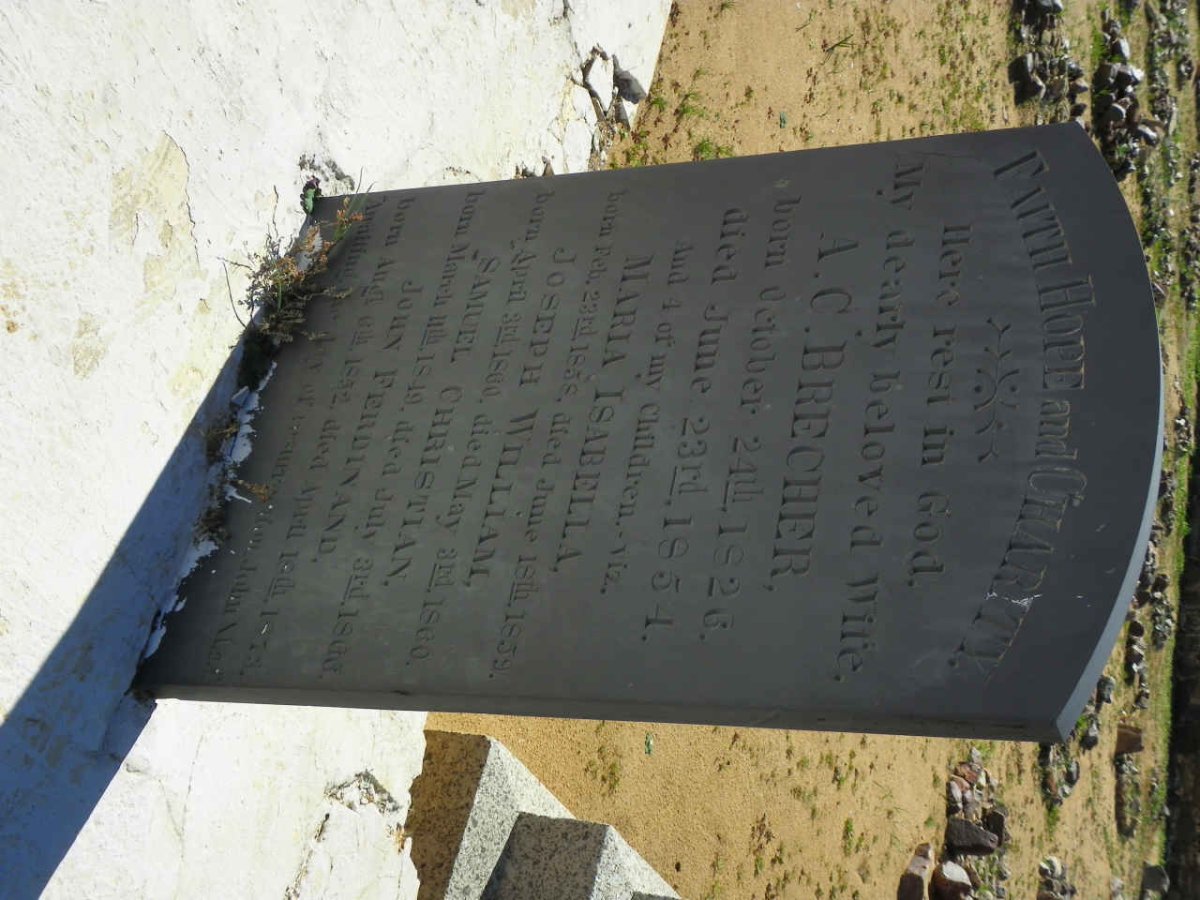 BRECHER A.C. 1826-1854