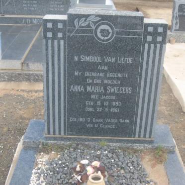 SWIEGERS Anna Maria nee JACOBS 1893-1961