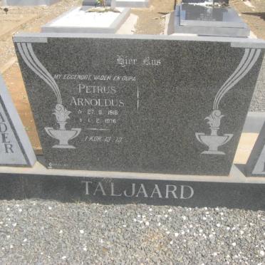 TALJAARD Petrus Arnoldus 1916-1976