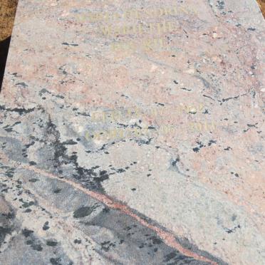 FOURIE Jan Andries Stefanus 1944-2011 &amp; Maria Hendrina 1952-2011