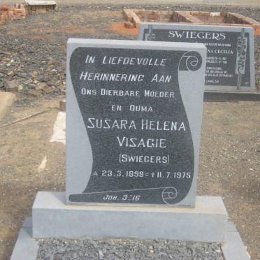 VISAGIE Susara Helena nee SWIEGERS 1898-1975