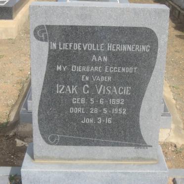 VISAGIE Izak G. 1892-1952