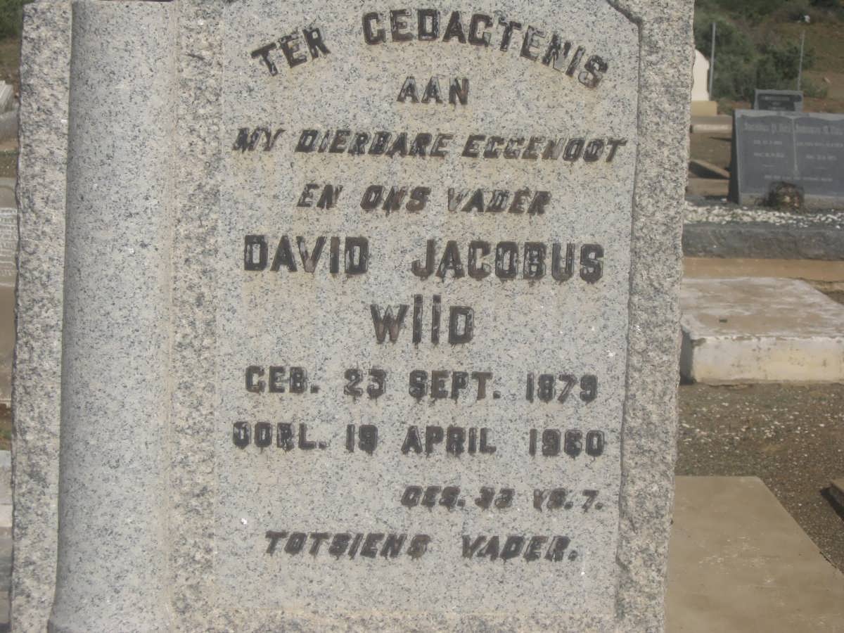 WIID David Jacobus 1879-1960