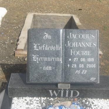 WIID Jacobus Johannes Fourie 1919-2006
