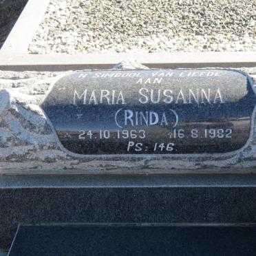 LEEUWNER Maria Susanna 1963-1982