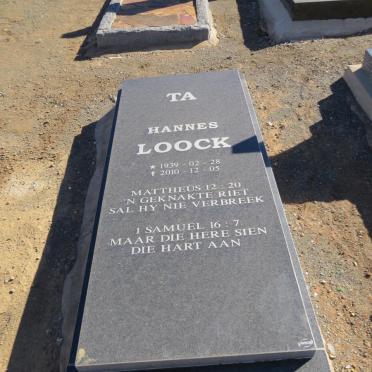 LOOCK Hannes 1939-2010