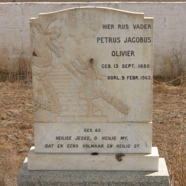 OLIVIER Petrus Jacobus 1880-1962