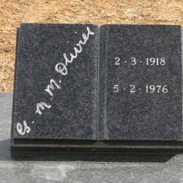 OLIVIER G.M.M. 1918-1976