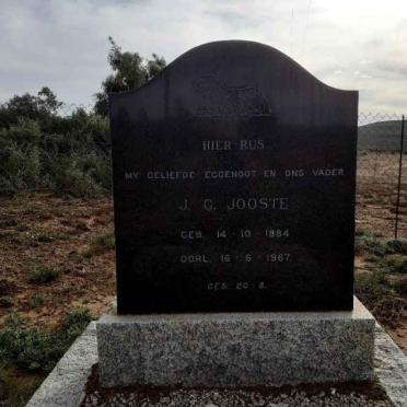 JOOSTE J.C. 1884-1967