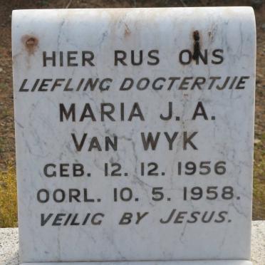 WYK Maria J.A., van 1956-1958