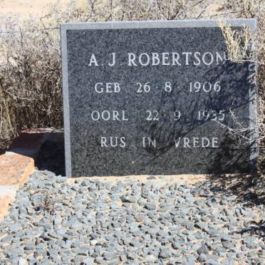 ROBERTSON A.J. 1906-1935