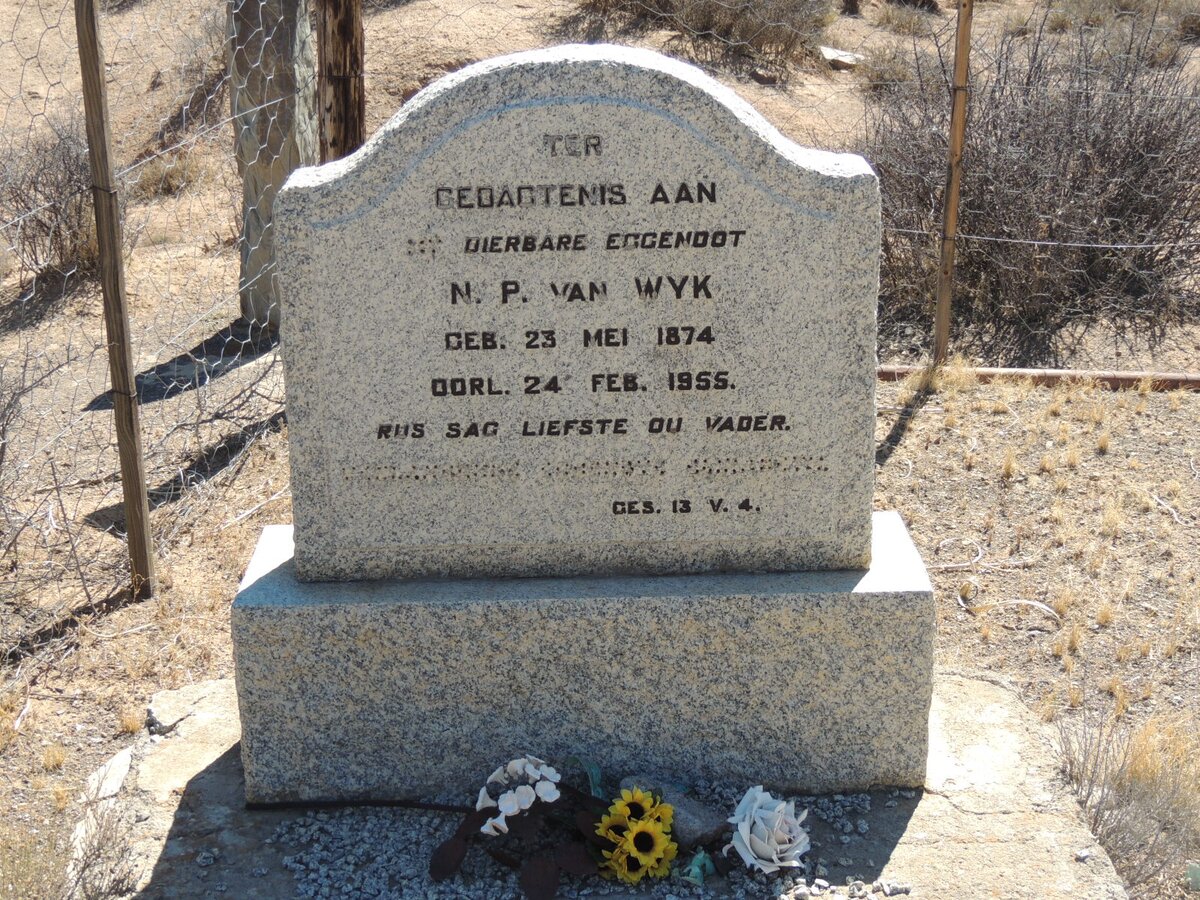 WYK N.P., van 1874-1955