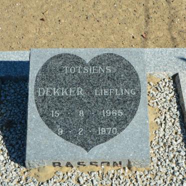 BASSON Dekker 1965-1970