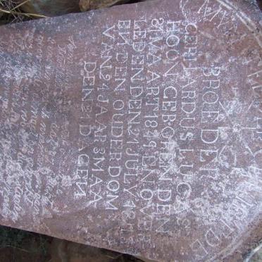 HOON Gerhardus Lucas 1849-1873