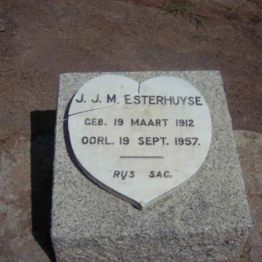 ESTERHUYSE J.J.M. 1912-1957