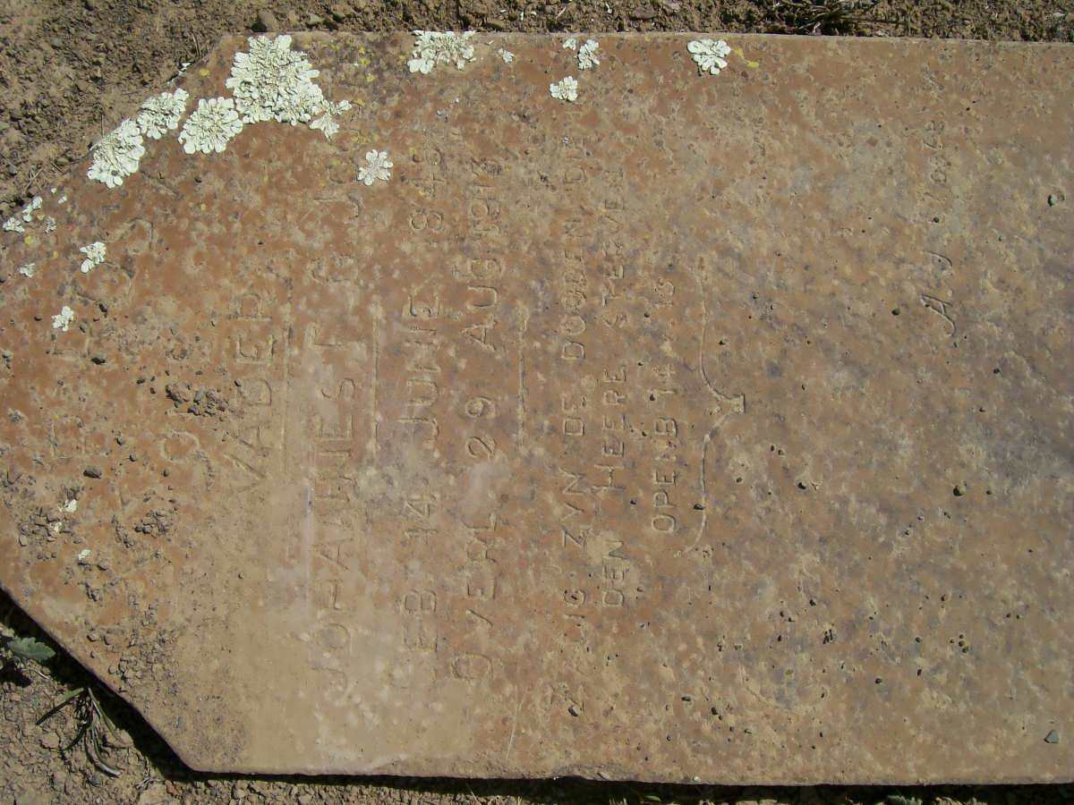 JOOSTE Johannes F.G. 1848-1913