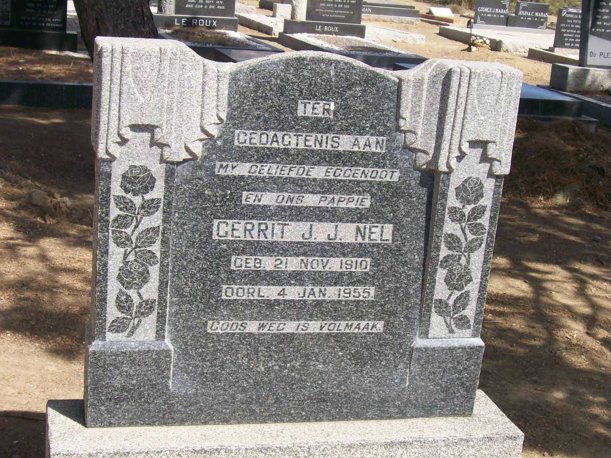 NEL Gerrit J.J. 1910-1955