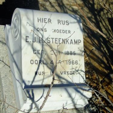 STEENKAMP E.J.H. 1885-1966