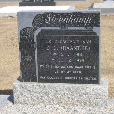 STEENKAMP D.C. 1914-1978