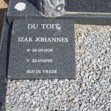 TOIT Izak Johannes, du 1928-1999