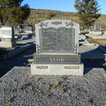 VLOK Izak J. 1866-1932 &amp; Maria J.M. CLOETE 1866-1949